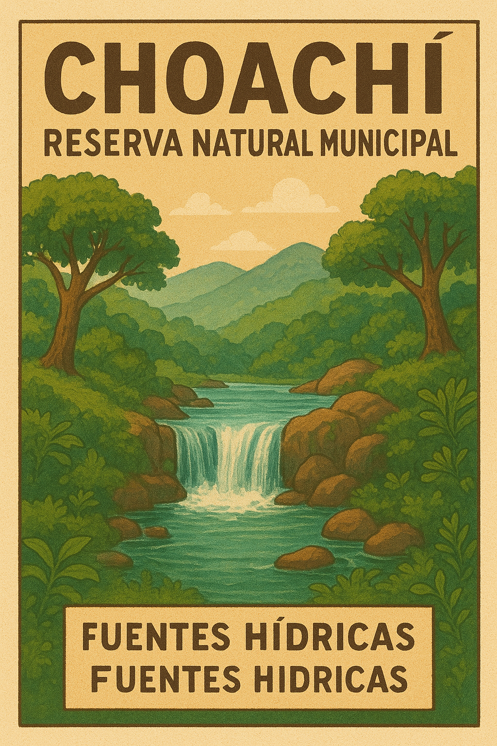 Choachí: Reserva Natural Municipal. Fuentes hídricas - 25/octubre/2025