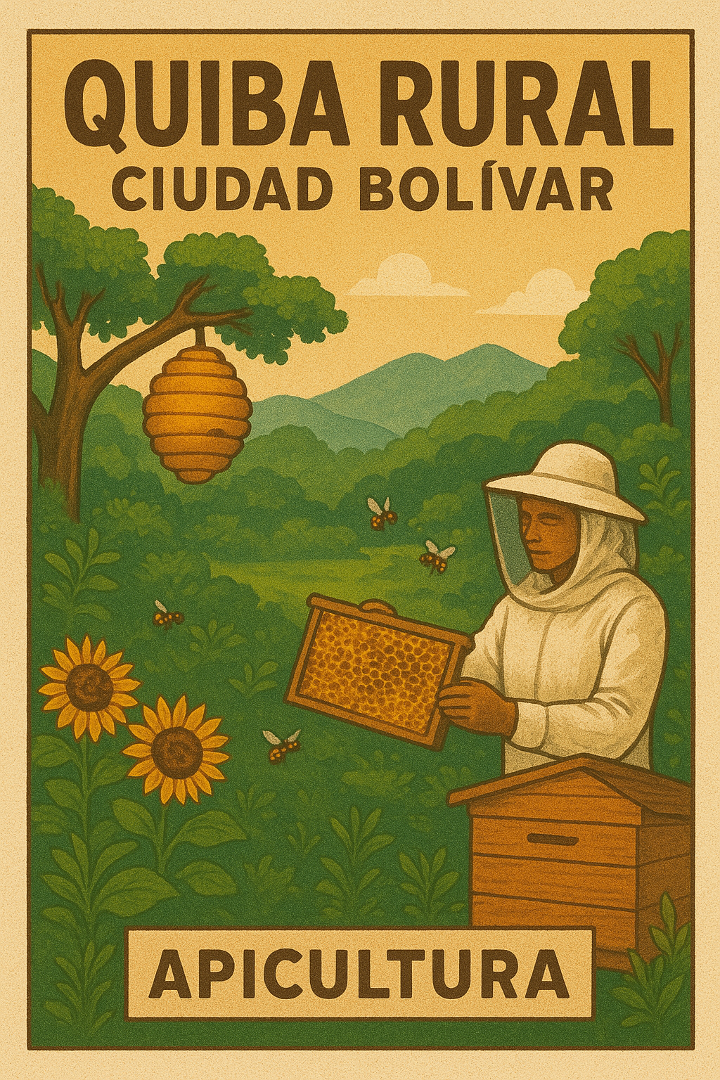 Quiba Rural Ciudad Bolívar. Reserva natural/Apicultura - 18/octubre/2025