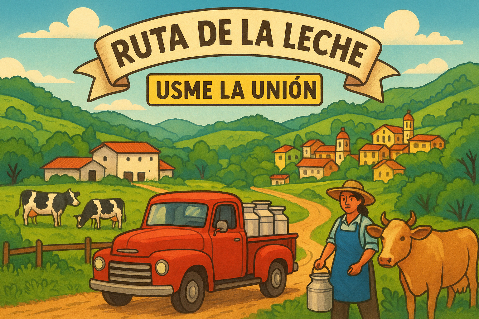 Usme La Unión/"Ruta de la leche" - 12/octubre/2025